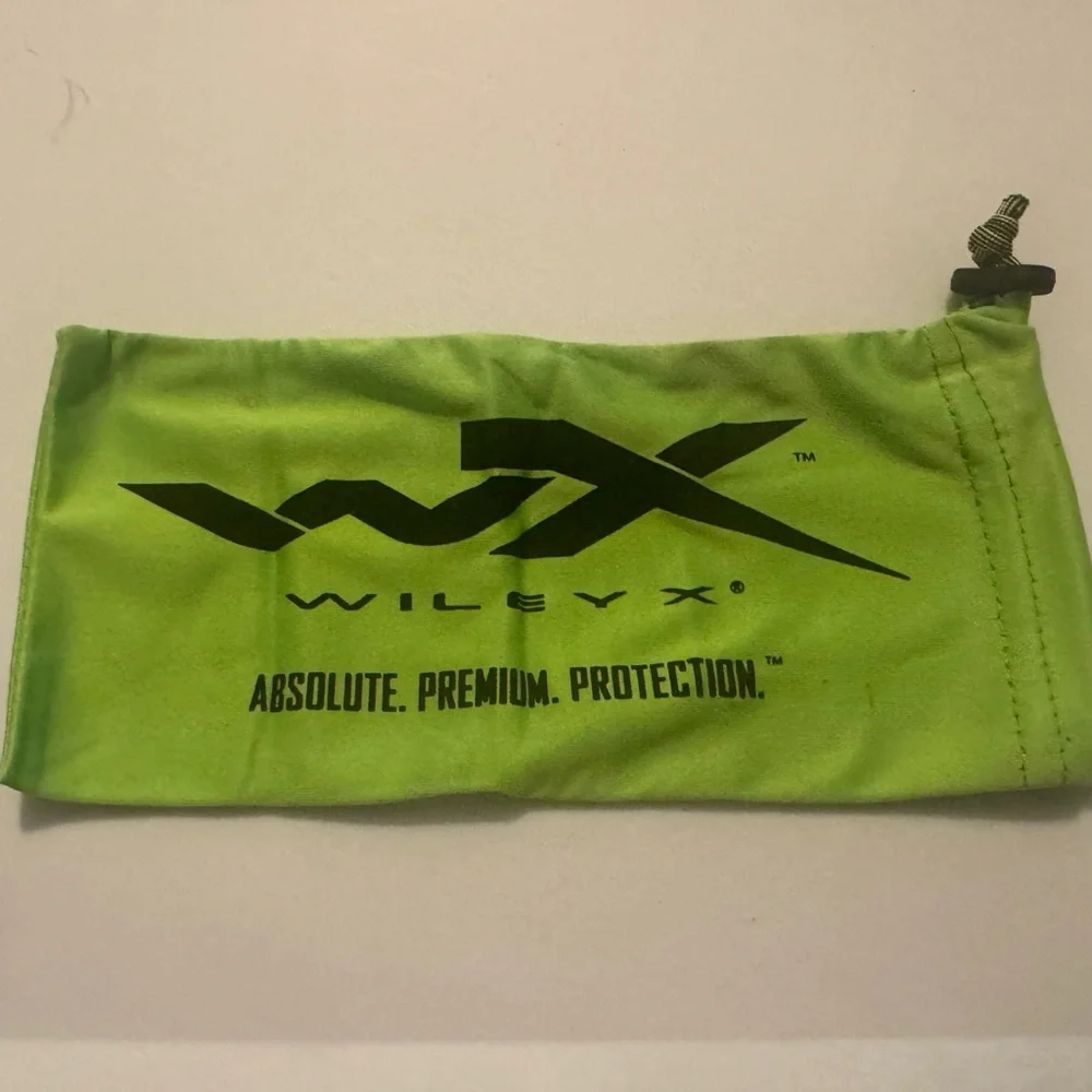 Wiley X Green Pouch for Sunglasses & Eyeglasses